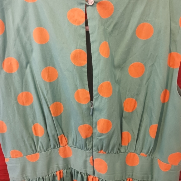 Emily and Fin Modcloth Polka Dot Dress - Picture 4 of 6